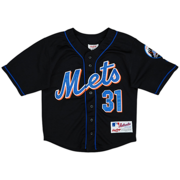 2000-02 New York Mets Piazza #31 Rawlings Authentic Alternate Jersey - 8/10 - (S.Boys)