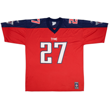 2001 Tennessee Titans George #27 Reebok Alternate Jersey - 8/10 - (XL)