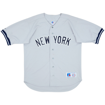 1997-02 New York Yankees Russell Athletic Away Jersey - 9/10 - (M)