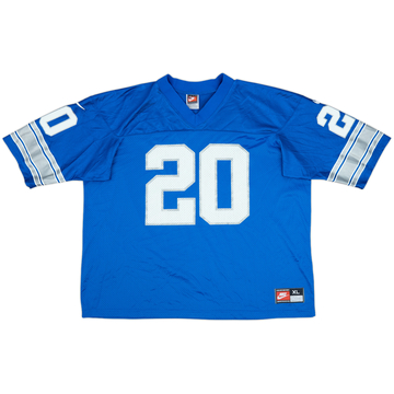 1996-98 Detroit Lions B.Sanders #20 Nike Home Jersey - 7/10 - (XL)