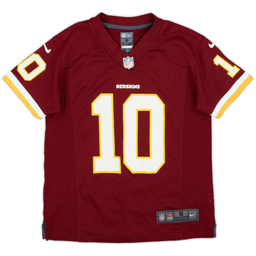 2012-15 Washington Redskins Griffin III #10 Nike Game Home Jersey - 5/10 - (S.Boys)