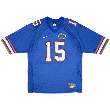2006-09 Florida Gators Tebow #15 Nike Authentic Home Jersey - 7/10 - (XL)
