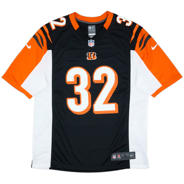 2014-17 Cincinnati Bengals Hill #32 Nike Game Home Jersey - 8/10 - (L)
