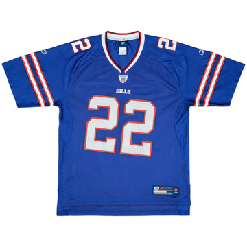2011 Buffalo Bills Jackson #22 Reebok On Field Home Jersey - 6/10 - (L)