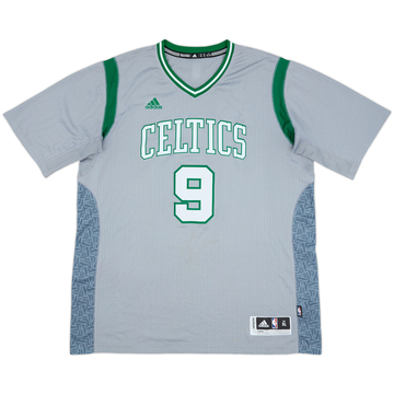 2014 Boston Celtics Rondo #9 adidas Swingman Alternate Jersey - 9/10 - (XL)