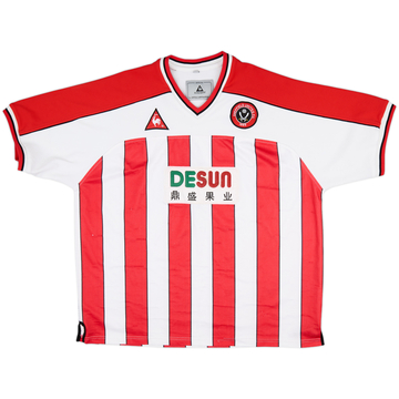 2002-04 Sheffield United Home Shirt - 8/10 - (XL)