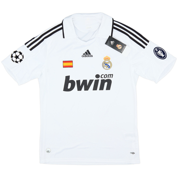 2008-09 Real Madrid Limited Edition CL Home Shirt (M)
