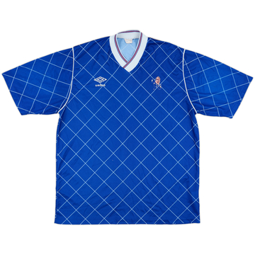 1987-89 Chelsea Home Shirt - 4/10 - (L)