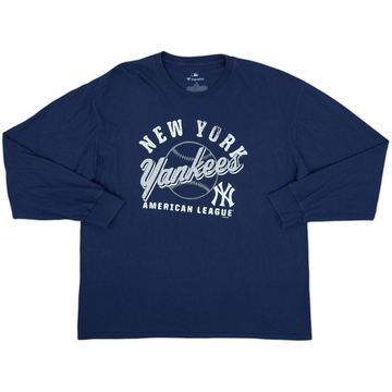 2017 New York Yankees Fanatics Graphic L/S Tee - 7/10 - (XL)