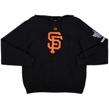 2010 San Francisco Giants World Series Champions Majestic Hooded Sweat Top - 5/10 - (L)