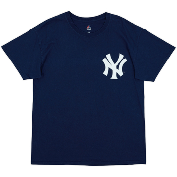 2016-17 New York Yankees Sanchez #24 Majestic Tee - 8/10 - (L)