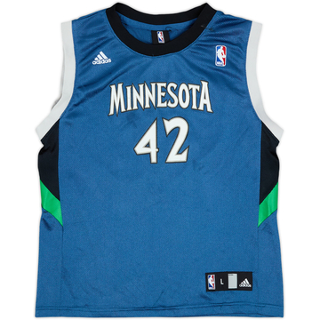 2008-10 Minnesota Timberwolves Love #42 adidas Away Jersey - 7/10 - (L.Boys)