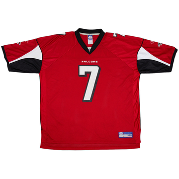 2003-04 Atlanta Falcons Vick #7 Reebok On Field Home Jersey - 8/10 - (XXL)