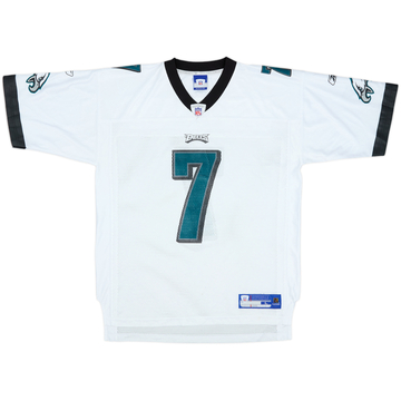 2009 Philadelphia Eagles Vick #7 Reebok On Field Away Jersey - 8/10 - (L)
