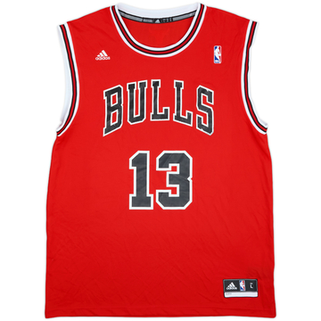 2010-14 Chicago Bulls Noah #13 adidas Away Jersey - 5/10 - (L)