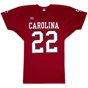 2001 South Carolina Gamecocks Brewer #22 Russell Athletic Home Jersey - 8/10 - (M)