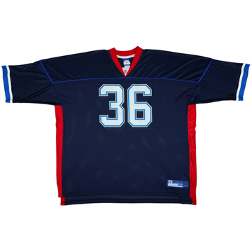 2006 Buffalo Bills Whitner #36 Reebok On Field Alternate Jersey - 8/10 - (5XL)