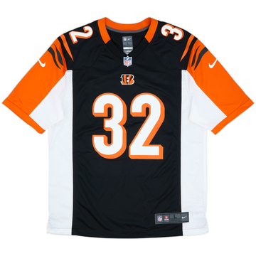 2014-17 Cincinnati Bengals Hill #32 Nike Game Home Jersey - 9/10 - (L)