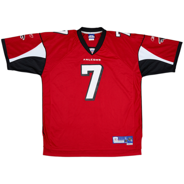 2005-06 Atlanta Falcons Vick #7 Reebok Premier Home Jersey - 7/10 - (XL)