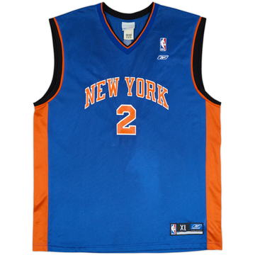 2003-04 New York Knicks Van Horn #2 Reebok Away Jersey - 6/10 - (XL)