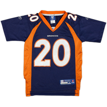 2009-11 Denver Broncos Dawkins #20 Reebok On Field Home Jersey - 9/10 - (S.Boys)