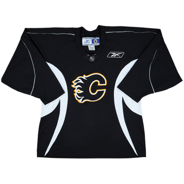 2007-09 Calgary Flames Reebok Training Jersey - 9/10 - (L)