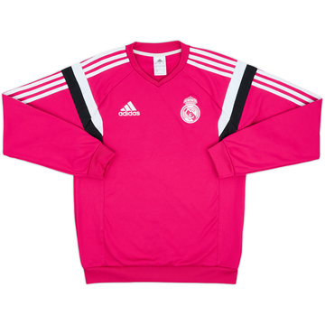 2014-15 Real Madrid adidas Sweat Top - 8/10 - (S)