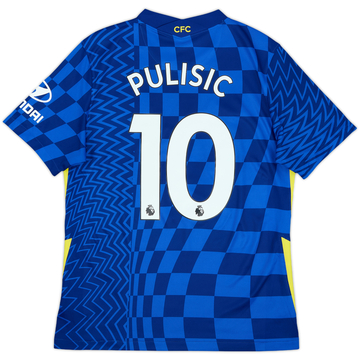 2021-22 Chelsea Home Shirt Pulisic #10 - 8/10 - (M)
