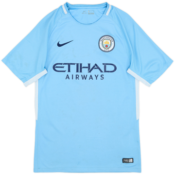 2017-18 Manchester City Home Shirt - 4/10 - (S)