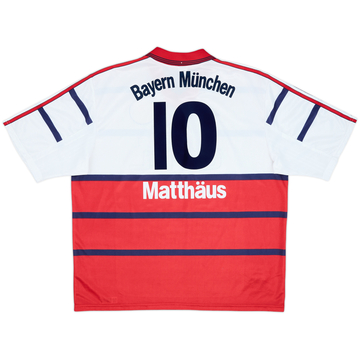 1998-00 Bayern Munich Away Shirt Matthaus #10 - 9/10 - (XXL)
