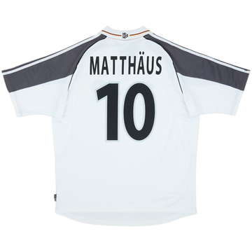 2000-02 Germany Home Shirt Matthaus #10 - 6/10 - (XL)