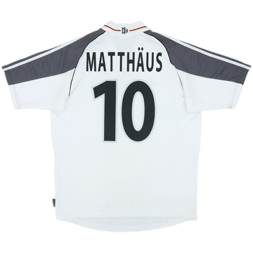 2000-02 Germany Home Shirt Matthaus #10 - 7/10 - (M)