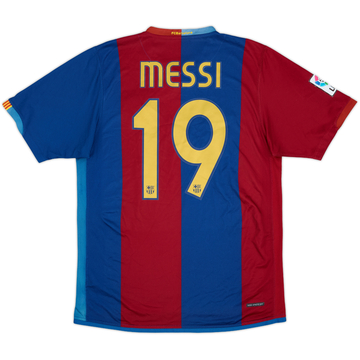 2006-07 Barcelona Home Shirt Messi #19 - 5/10 - (M)