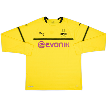 2018-19 Borussia Dortmund European Home L/S Shirt - 5/10 - (XXL)