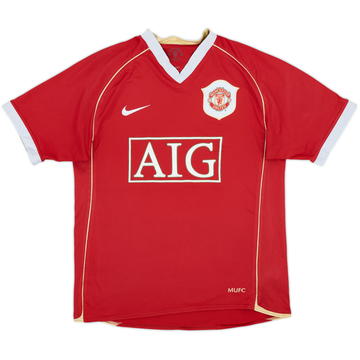 2006-07 Manchester United Home Shirt - 5/10 - (S)