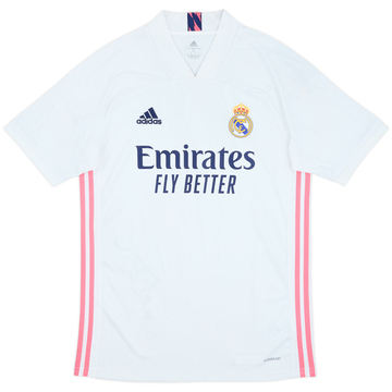 2020-21 Real Madrid Home Shirt - 4/10 - (M)