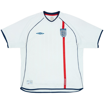 2001-03 England Home Shirt - 5/10 - (XL)