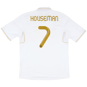 2011-12 Real Madrid Home Shirt Houseman #7 - 4/10 - (XL)