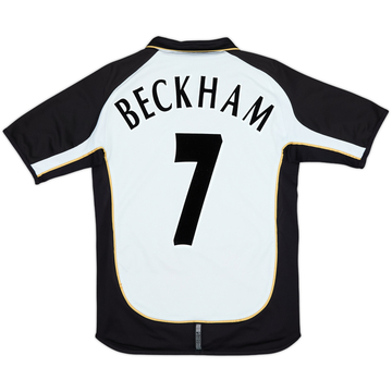 2001-02 Manchester United Centenary Away/Third Shirt Beckham #7 - 6/10 - (XL.Boys)