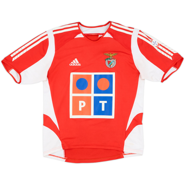 2005-06 Benfica Home Shirt - 7/10 - (XL.Boys)