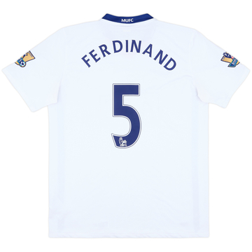 2008-10 Manchester United Away Shirt Ferdinand #5 - 8/10 - (L)