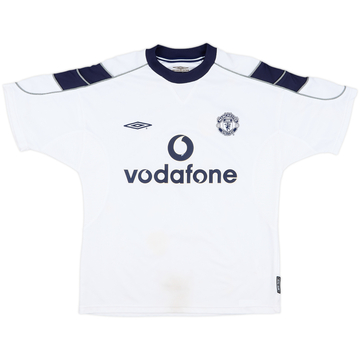 2000-01 Manchester United Away Shirt - 5/10 - (XL.Boys)