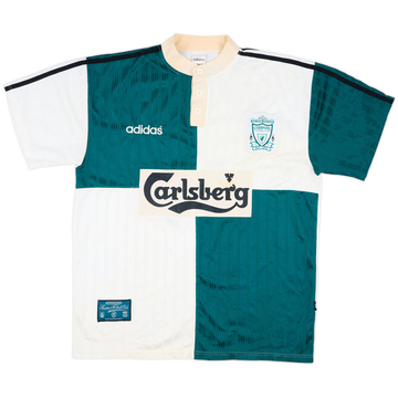 1995-96 Liverpool Away Shirt - 5/10 - (XL)