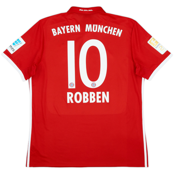 2016-17 Bayern Munich Home Shirt Robben #10 - 5/10 - (L)