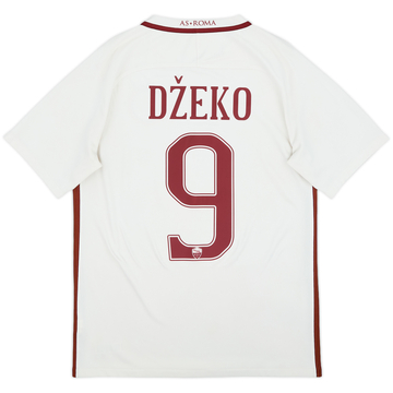 2016-17 Roma Away Shirt Dzeko #9 - 7/10 - (S)