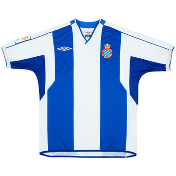 2002-03 Espanyol Home Shirt - 8/10 - (S)
