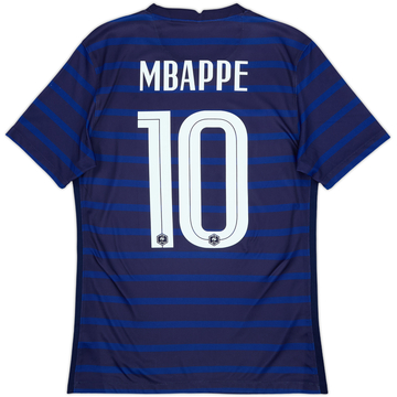 2020-21 France Home Shirt Mbappe #10 - 10/10 - (S)