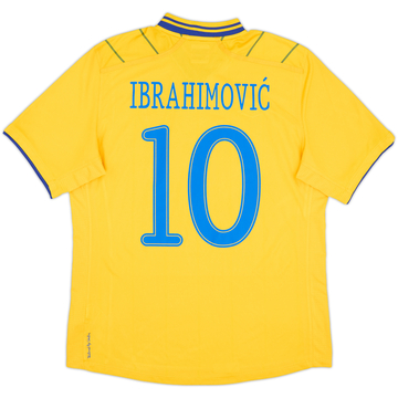 2012-13 Sweden Home Shirt Ibrahimovic #10 - 9/10 - (L)