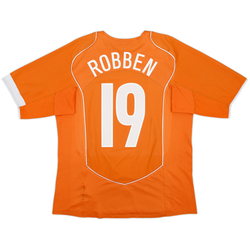 2004-06 Netherlands Home Shirt Robben #19 - 7/10 - (L)