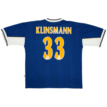 1997-98 Tottenham Away Shirt Klinsmann #33 - 8/10 - (XL)